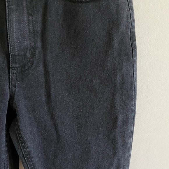 Oak + Fort Black Slim Fit Tapered Leg Jeans Size 24 - Picture 8 of 9